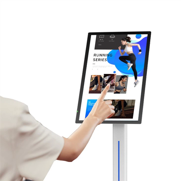 Both féinseirbhíse an chórais pos 21.5 orlach