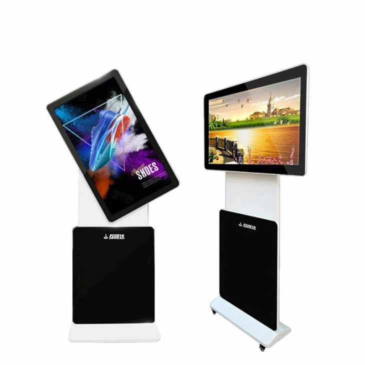 Taispeántóir Fógraíochta Rotatable 43inch Windows OS